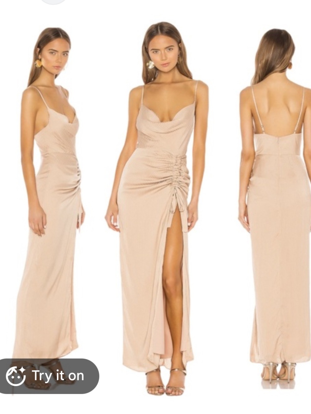 NBD Davis Champagne Gown